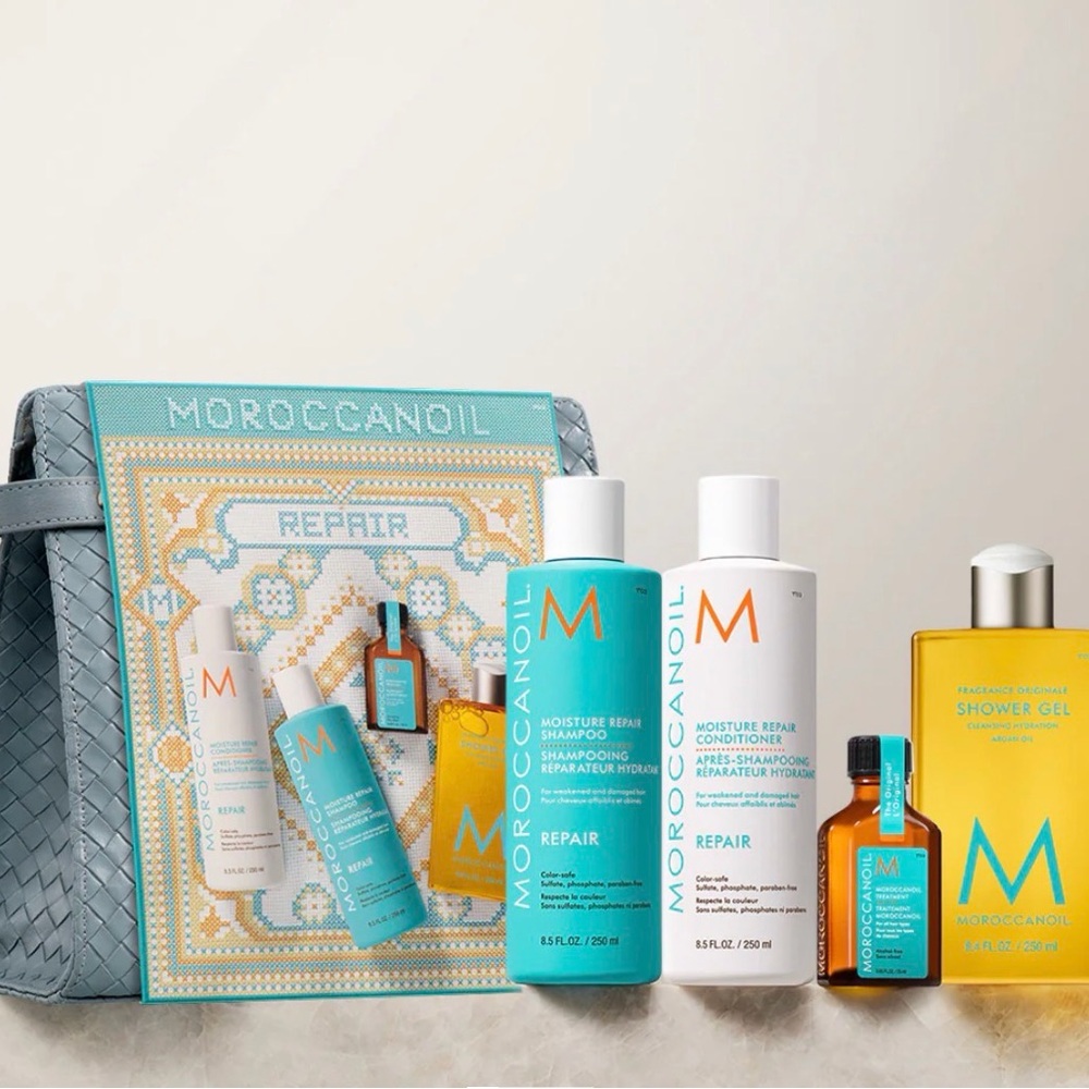 New! Moroccanoil Holiday Repair Hair Gift Set / $102 Value